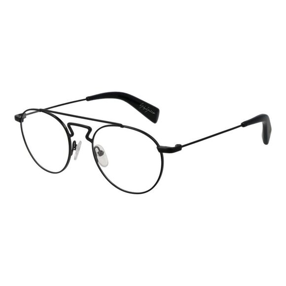 Yohji Yamamoto Round Frame Glasses Men Black Frames For Men